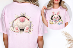 Easter Bunny Front and Back png Product Image 2