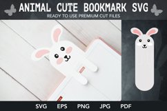 Cute Animal Bookmark Paper cut SVG I Cricut I Silhouette Product Image 1