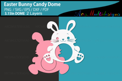 Easter bunny candy dome Product Image 3