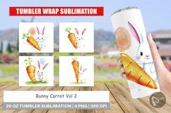 Tumbler Wrap Carrot Bunny Product Image 1