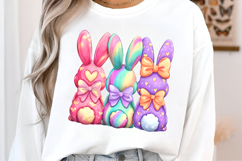 Bunny Coquette Bow PNG, Easter Bunny PNG Product Image 2