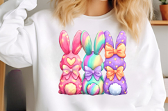 Bunny Coquette Bow PNG, Easter Bunny PNG Product Image 3