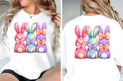 Bunny Coquette Bow PNG, Easter Bunny PNG Product Image 5