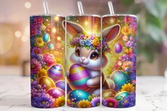 Easter Bunny Tumbler Wrap, 20 oz Skinny Easter Tumbler Wrap Product Image 1