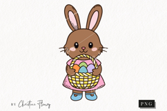 Retro Easter Clipart | Easter PNG Product Image 1