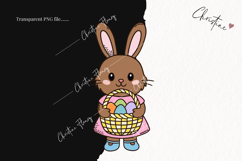 Retro Easter Clipart | Easter PNG Product Image 2