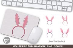 Mouse Pad Bunny Headband Product Image 1