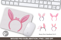 Mouse Pad Bunny Headband Product Image 1