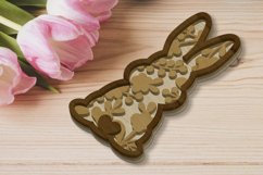 Easter Decorative Rabbit Cut Template Product Image 2