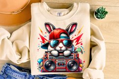 Easter Bunny Hip Hop PNG, Easter Coquette PNG, Happy Easter Product Image 3