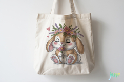 Bunny Easter PNG Sublimation Product Image 8