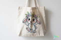 Bunny Easter PNG Sublimation Product Image 3