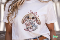 Bunny Easter PNG Sublimation Product Image 4