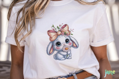 Bunny Easter PNG Sublimation Product Image 5