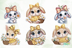 Bunny Easter PNG Sublimation Product Image 5