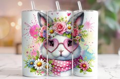 Easter Bunny Tumbler Wrap, 20 oz Skinny Easter Tumbler Wrap Product Image 1