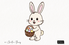 Retro Easter Clipart | Easter PNG Product Image 1