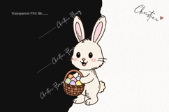 Retro Easter Clipart | Easter PNG Product Image 2