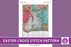 Bunny Family Cross Stitch Pattern Product Image 3