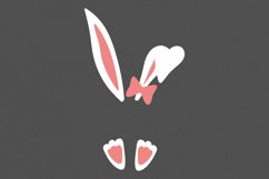 Bunny Feet And Ears Bundle For Girl SVG, Easter Bunny svg Product Image 4