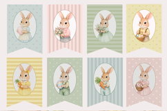 easter banner printable, easter garland, easter bunting Product Image 3