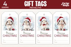 bunny gift tags