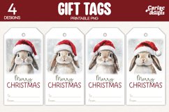 bunny gift tags