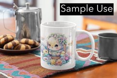Bunny in a Basket - Easter Bunny - Easter Basket Product Image 2