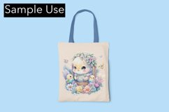 Bunny in a Basket - Easter Bunny - Easter Basket Product Image 4