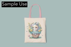 Bunny in a Basket - Easter Bunny - Easter Basket Product Image 4