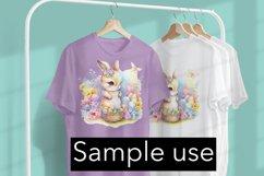 Bunny in a Basket - Easter Bunny - Easter Basket Product Image 3