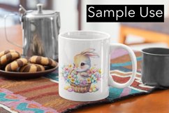 Bunny in a Basket - Easter Bunny - Easter Basket Product Image 3