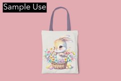 Bunny in a Basket - Easter Bunny - Easter Basket Product Image 4