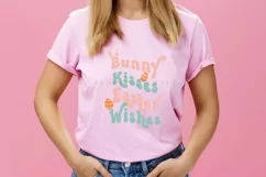 bunny kisses easter wishes easter quotes png svg vectors with transparent background high resolution for cricut silhouette and sublimation machine