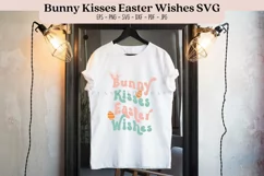 bunny kisses easter wishes easter quotes png svg vectors with transparent background high resolution for cricut silhouette and sublimation machine