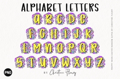 Leopard Print Neon Easter Ransom Alpha PNG Clipart Product Image 2