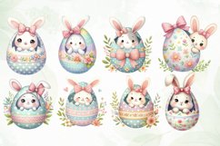 Bunny Peeking Sublimation Clipart Product Image 2