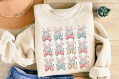 Bunny Coquette Bow PNG, Pink Easter Bunny Coquette PNG Product Image 2