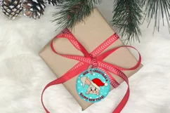 Ornament Sublimation | Merry Christmas Ornament Sublimation Product Image 2