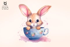 Bunny Watercolor Sublimation Bundle Product Image 2