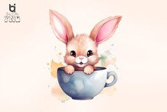 Bunny Watercolor Sublimation Bundle Product Image 8