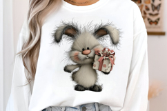 Bunny With Mother's Day Gift Box clipart Product Image 2