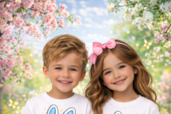 Cute Easter Bunny With Carrot PNG Sublimation Clipart Product Image 5