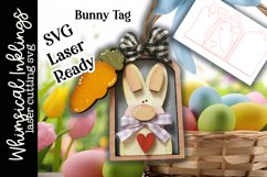 Bunny Tag SVG For Laser Cutting Product Image 2