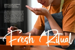 Buntic Regal - Bold Handwritten Font Product Image 9