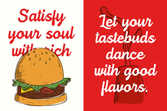 Burger Magis - Modern Script Display Product Image 15