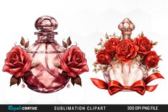 Burgundy Roses Image Clipart Product Image 1