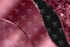 Burgundy Wave Borders Product Image 2
