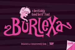 Burlexa: A Devilishly Good Serif Font Product Image 1