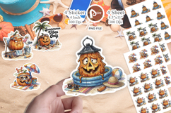 Melted Pumpkin Crisis Sticker Product Image 1